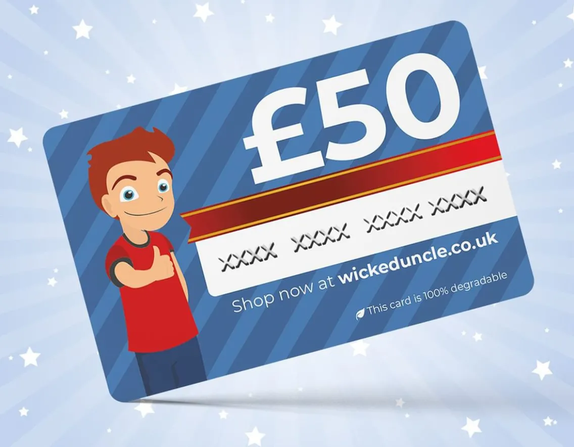 Wicked Fun|Age 14-Wicked Uncle £50 Gift Card - Choose Your Own Fun!