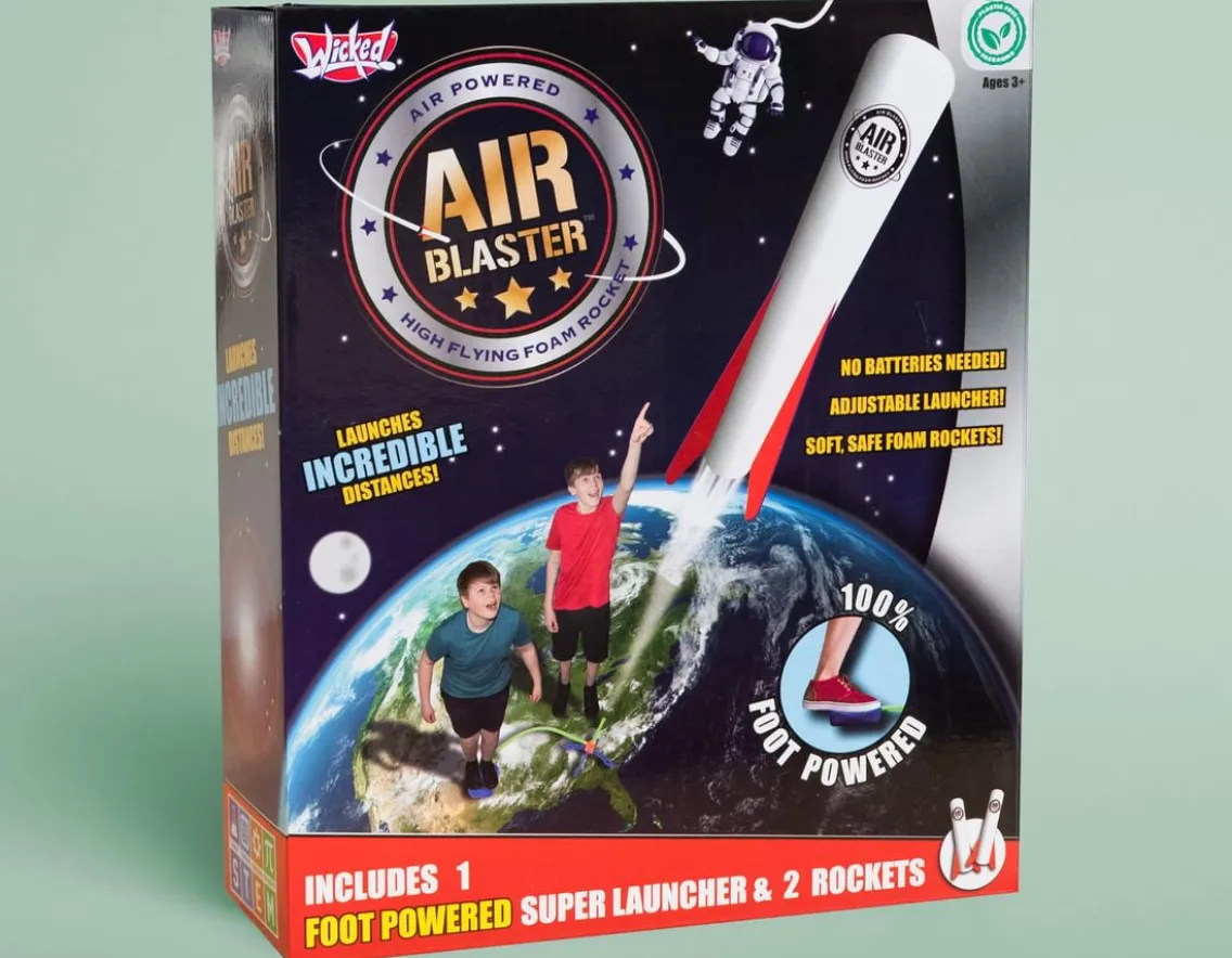 Adventurer|Exclusive To Wicked Uncle-Wicked Vision Air Blaster - Flying Foam Rocket