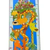 Wicked Fun|Age 1-House of Marbles Animals Height Chart - 130cm Tall
