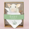Exclusive To Wicked Uncle|Sensory-Living Nature Baby Piglet with Blanket - Gift Box