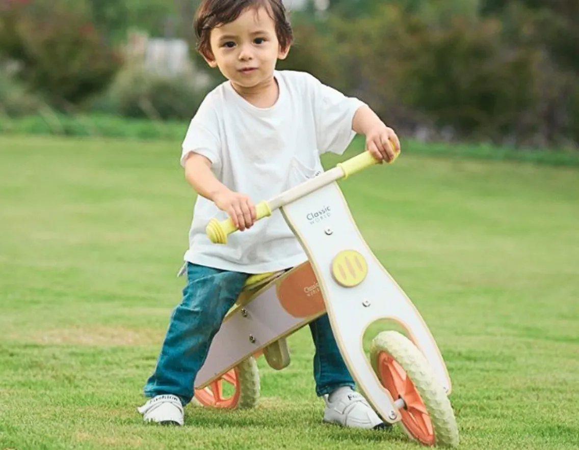 Adventurer|Outdoorsy-Classic World Balance Bike - Wooden Scoot-Along