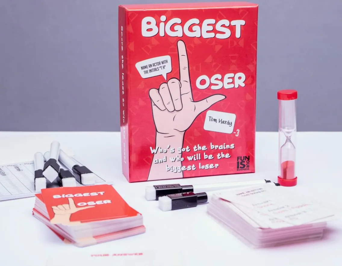 Exclusive To Wicked Uncle|Games-Boxer Gifts Biggest Loser - General Knowledge