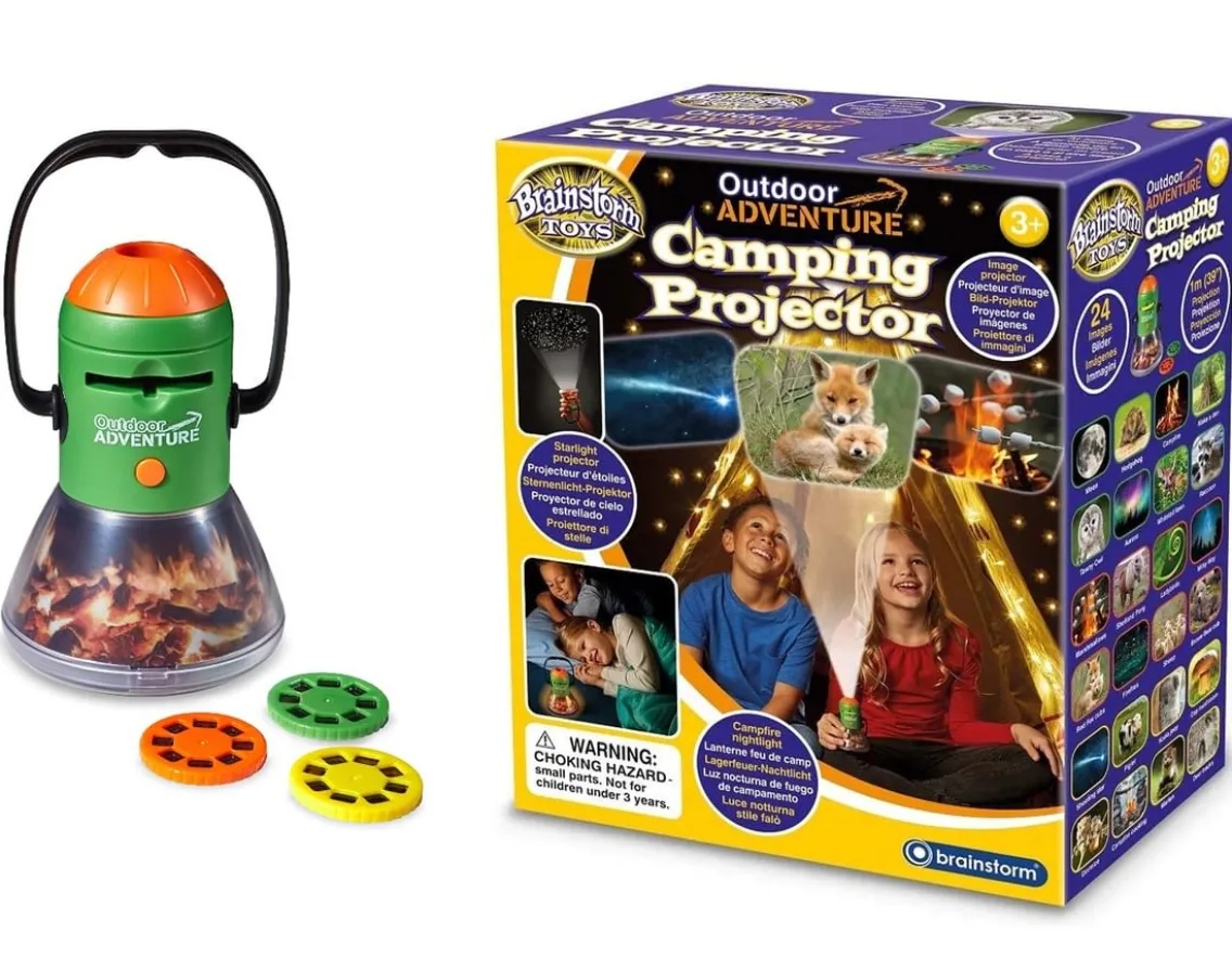 Adventurer|Outdoorsy-Brainstrom Toys Camping Projector - Adventure Nightlight