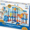 Construction|Engineer-Learning Resources City Building Set - Cranes & Bridges