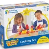 Creativity|Age 4-Learning Resources Cooking Set - Pretend and Play