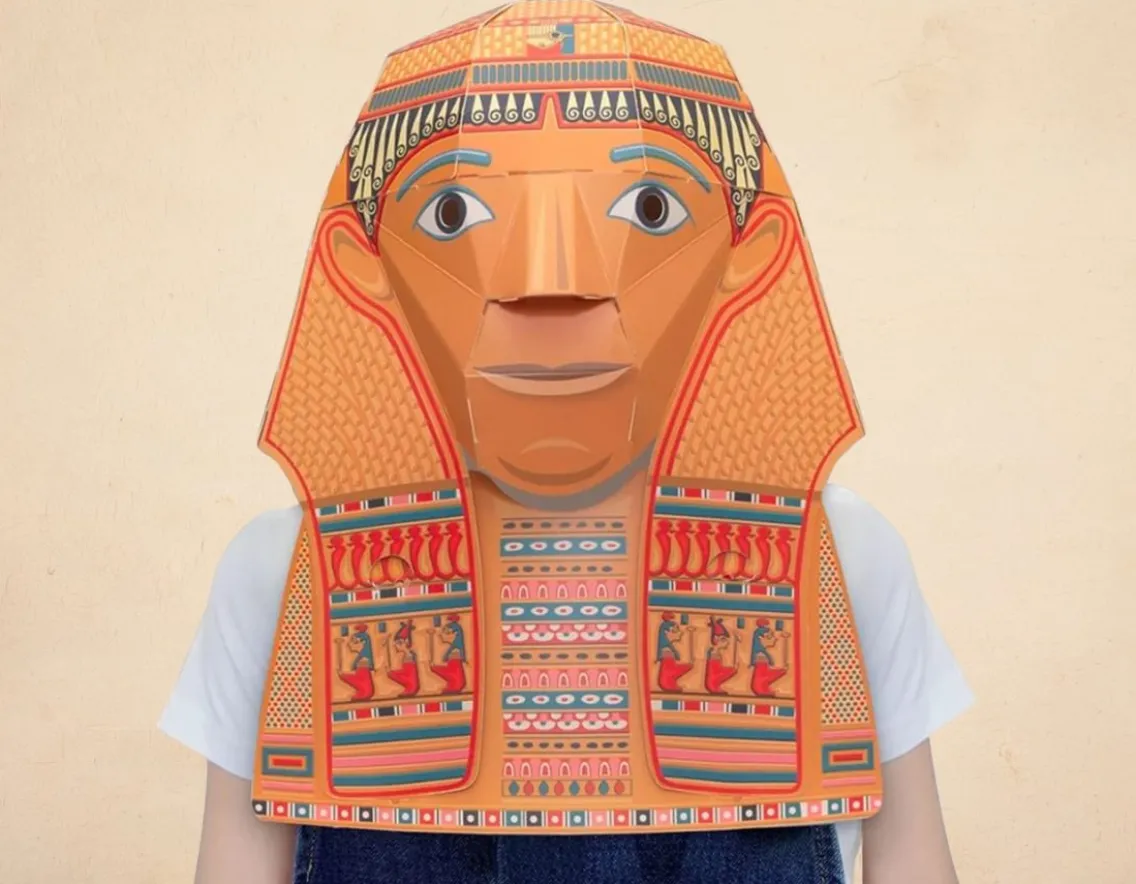 Creativity-Clockwork Soldier Create Your Own Egyptian Head Mask