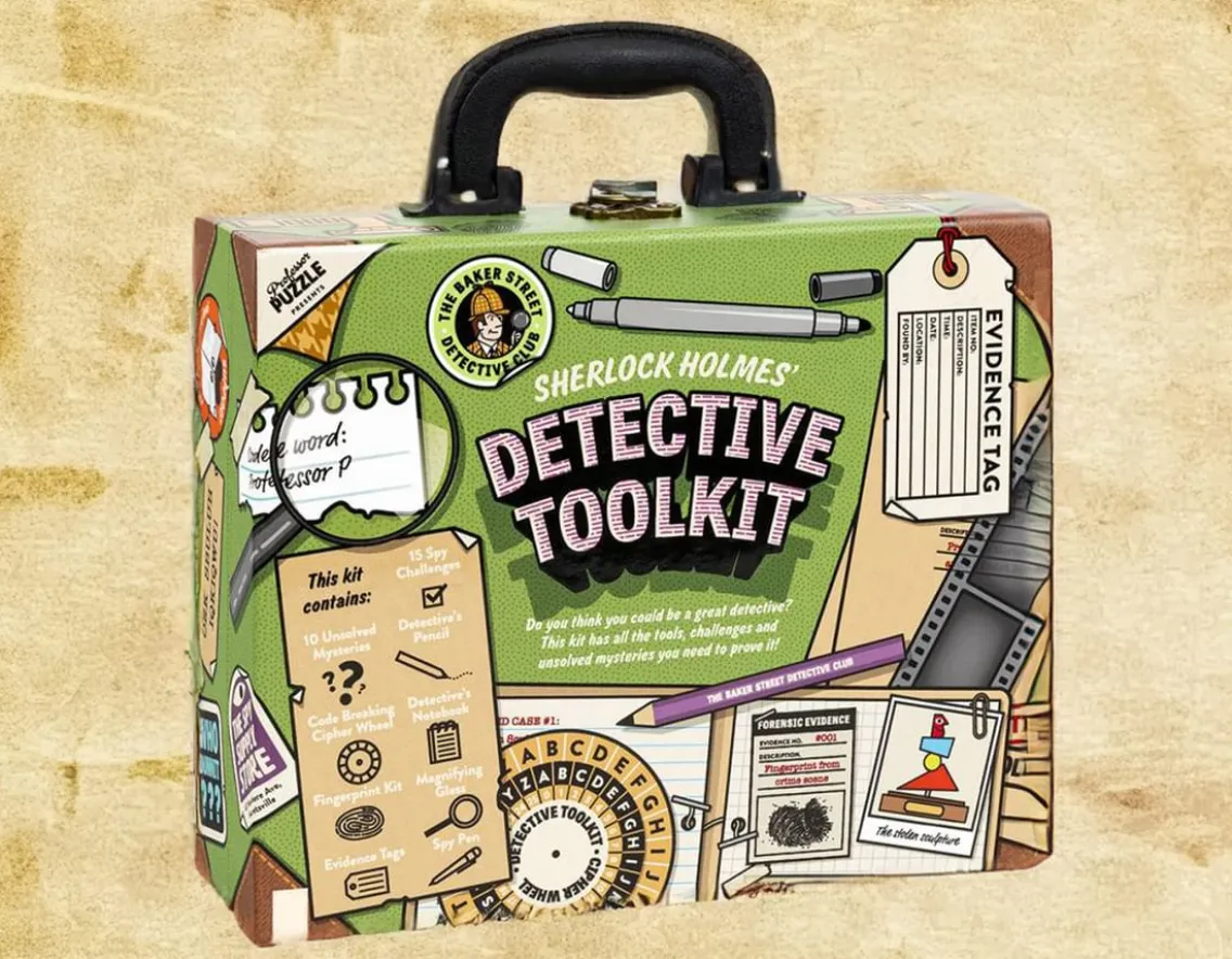 Adventurer|Puzzles-Professor Puzzle Detective Toolkit - Ten Unsolved Mysteries!