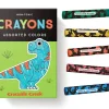 Creativity|Dinosaurs-Crocodile Creek Dino Colouring Stickers - Set of 20 with 5 Crayons