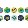 Creativity|Dinosaurs-House of Marbles Dino Sticker Stamper - Roarsome