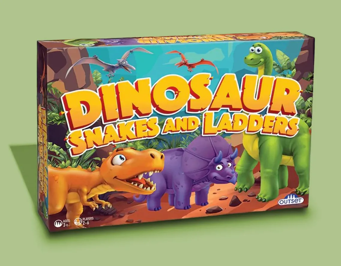 Dinosaurs|Games-Cheatwell Games Dinosaur Snakes and Ladders