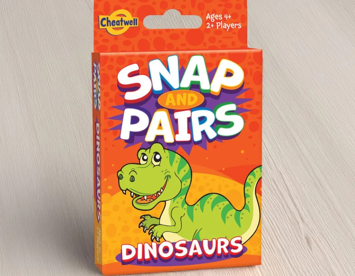 Games|Wicked Fun-Cheatwell Games Dinosaur Snap & Pairs Game