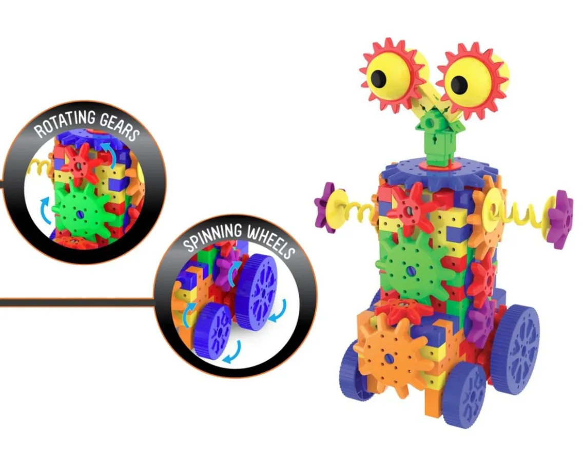 Construction|Educational-The Learning Journey Dizzy Droid - 50 Piece STEM Set