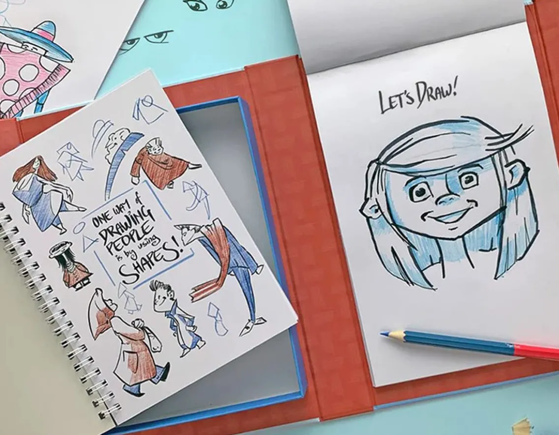 Creativity|Age 10-Tiger Tribe Drawing People - Made Easy!