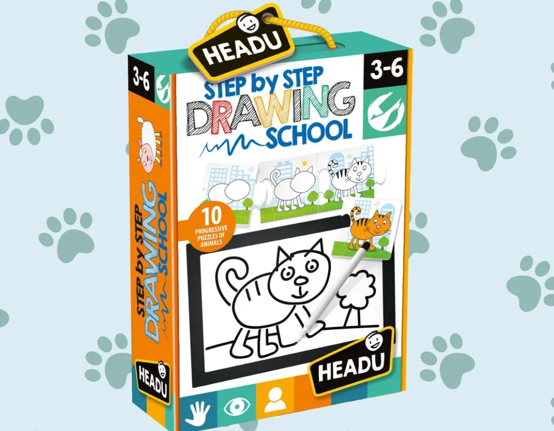 Creativity|Age 4-Headu Drawing School - Step By Step