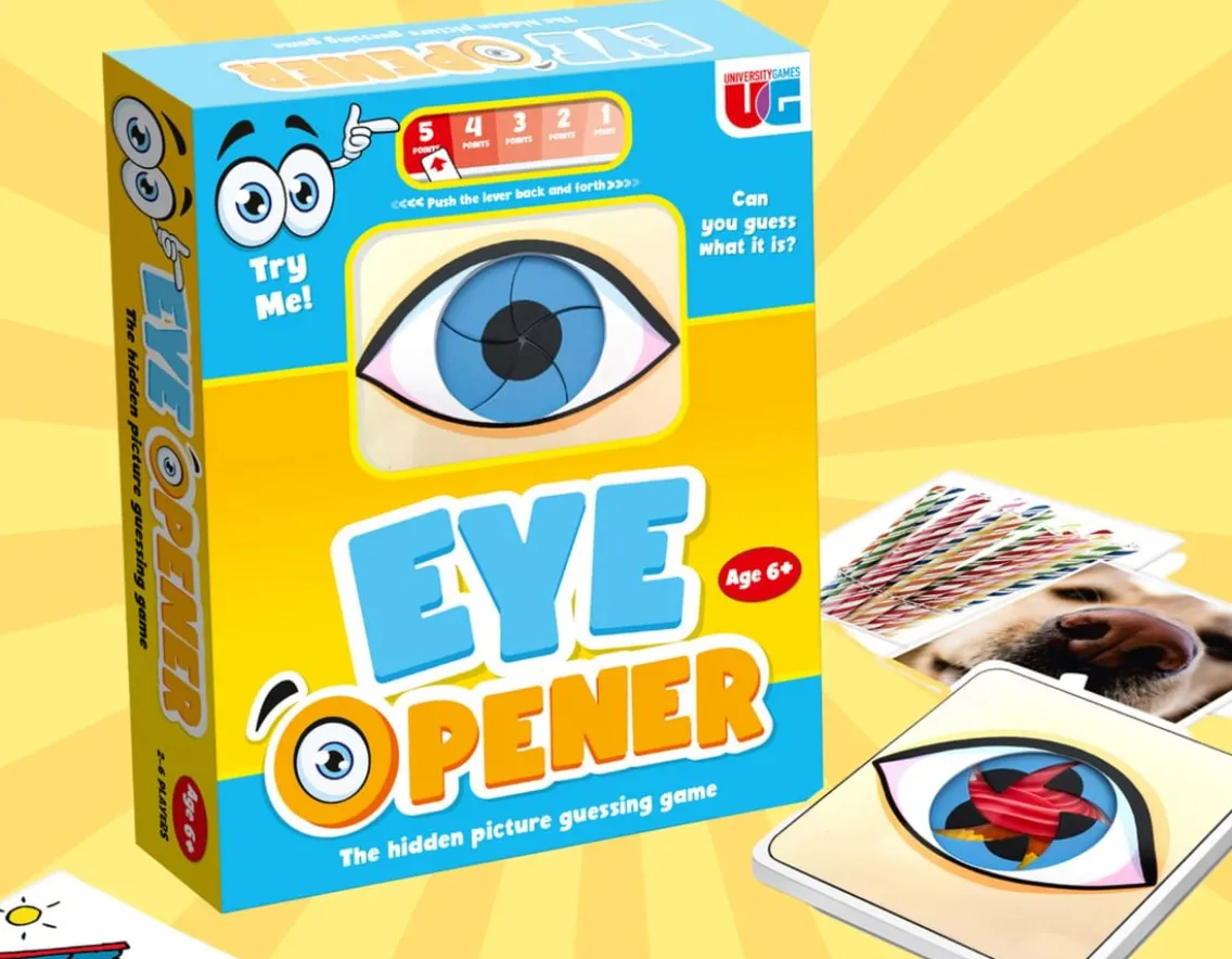 Games|Age 6-University Games Eye Opener - Hidden Picture Guessing Game