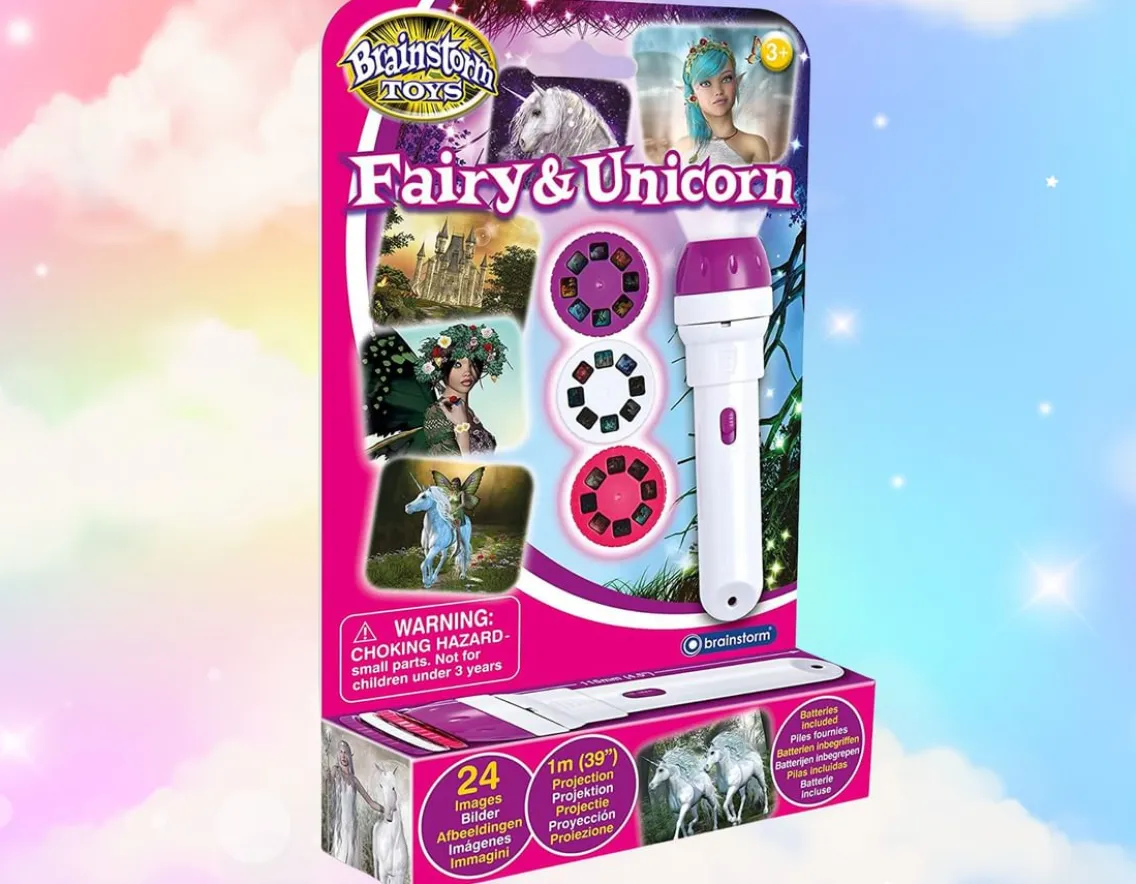 Sensory|Unicorn-Brainstorm Fairy & Unicorn - Torch & Projector