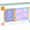 Books|Educational-Orange Tree Toys Farm Animal Counting Book