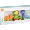 Dinosaurs|Wooden Toys-Orange Tree Toys First Dinosaurs - Wooden Push-Alongs