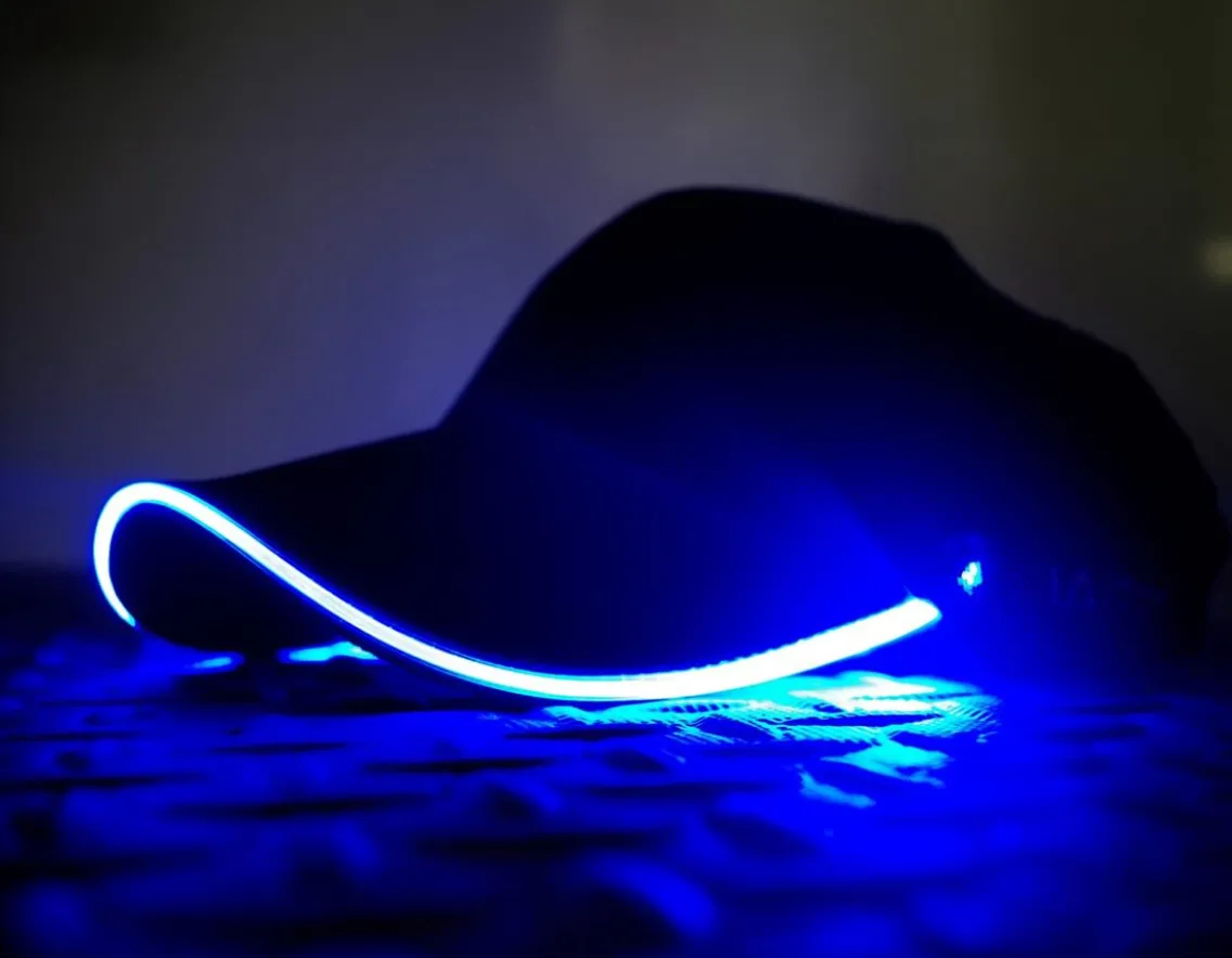 Fashion & Style|Magic, Spooky & Spells-Illuminated Apparal Flashing LED Baseball Cap