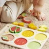 Educational|Wooden Toys-Classic World Fruity Fractions - Wooden Set