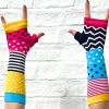 Fashion & Style|Wicked Fun-United Odd Socks Funky Arm Warmers - Cosy!