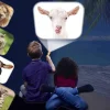 Wicked Fun|Age 4-Brainstorm Toys Funny Animals Torch & Projector