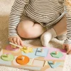 Educational|Wooden Toys- Geometry Peg Puzzle - For Little Hands