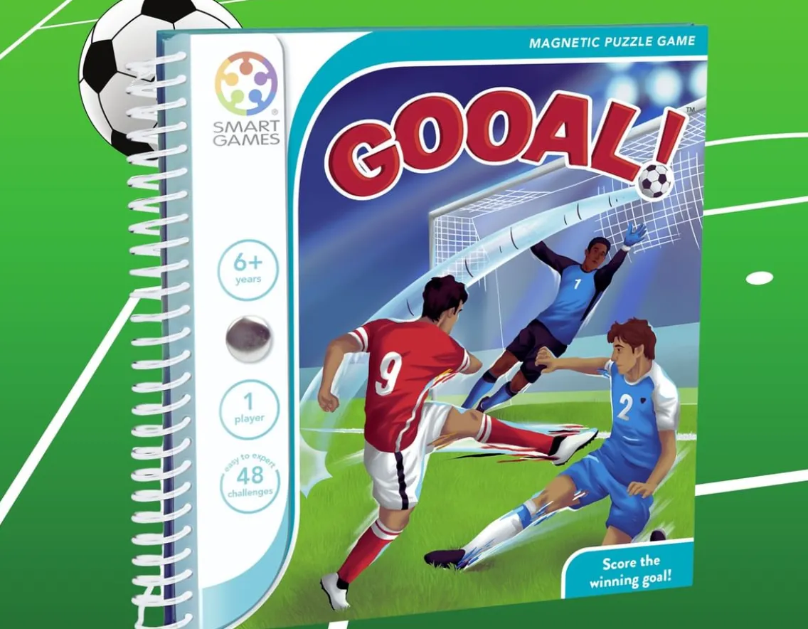 Football|Games-Smart Games Gooal - Magnetic Logic Puzzle Game