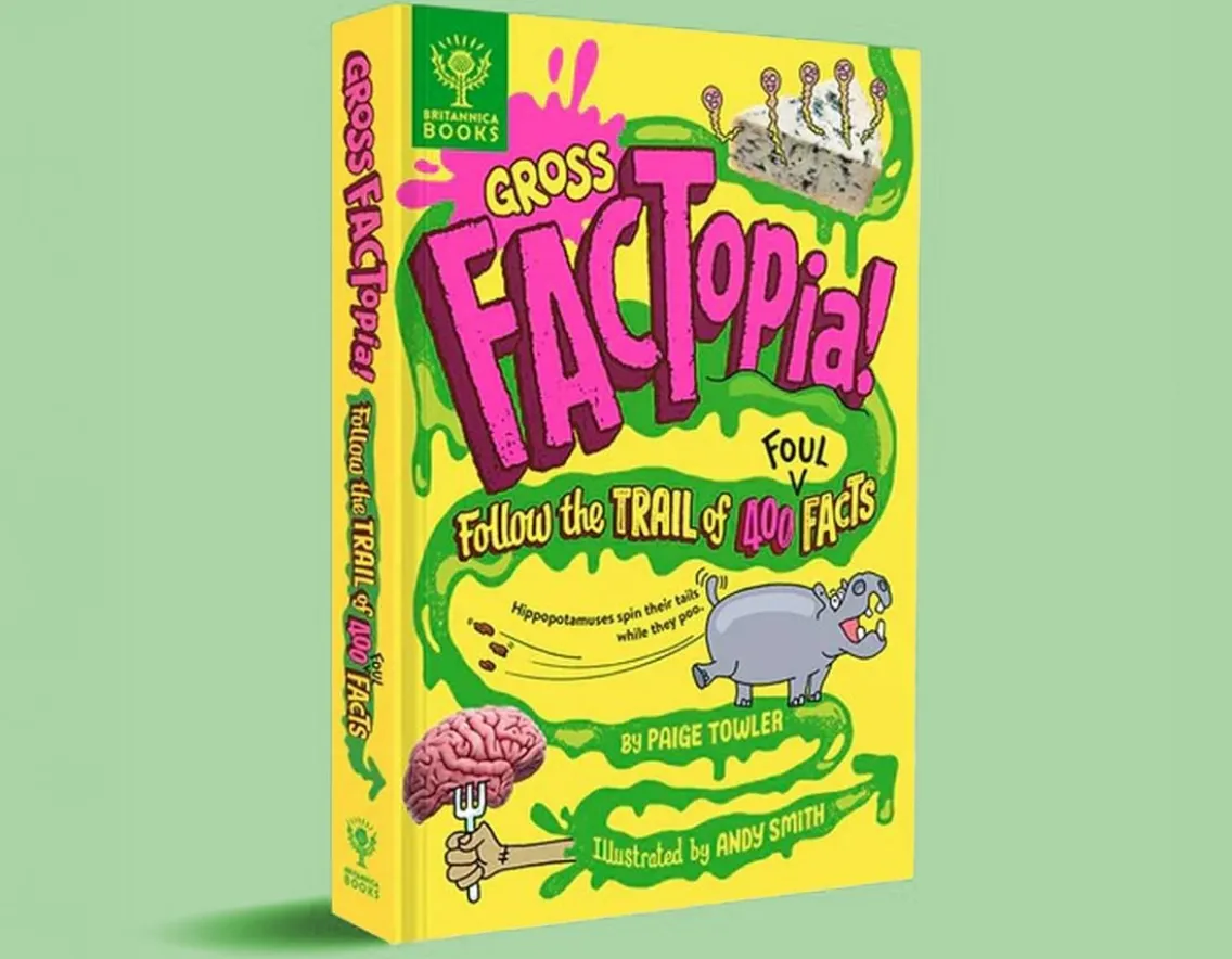 Books|Educational-Britannica Books Gross Factopia - 400 Fun Foul Facts!