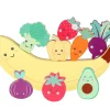 Games|Wooden Toys-Orange Tree Toys Happy Veggies Balancing Game