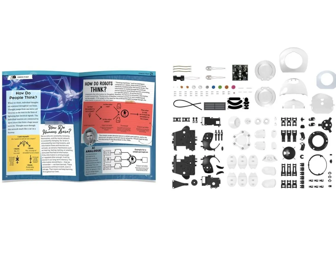 Construction|Educational-Thames & Kosmos Hero - Sound Sensing Interactive Robot