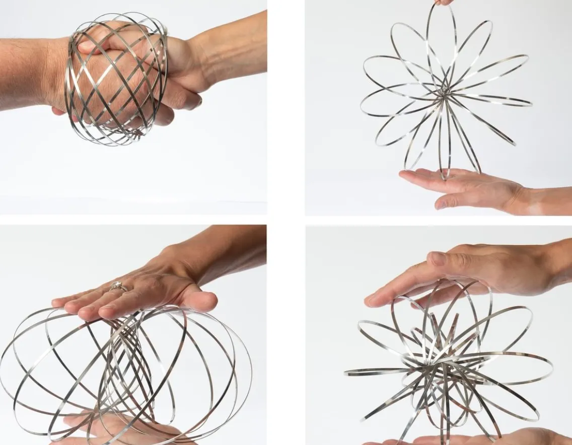 Construction|Games-Funtime Infinity Loop Flow Rings - Kinetic Marvel!