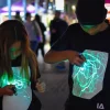 Fashion & Style|Wicked Fun-Illuminated Apparal Interactive Glow T-Shirt - Age 12-14