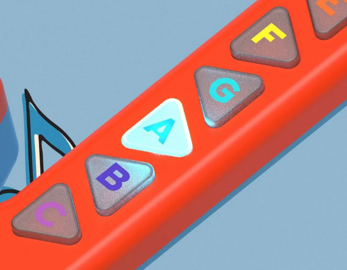 Educational|Sensory-FAO Schwarz Interactive Guitar - For Little Rock Stars