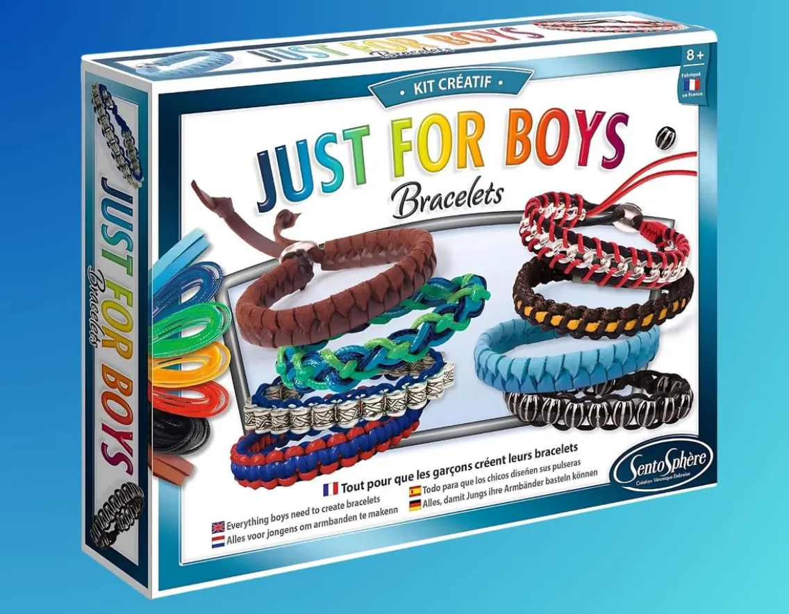 Creativity|Exclusive To Wicked Uncle-SentoSphere Just for Boys Bracelets - DIY Kit
