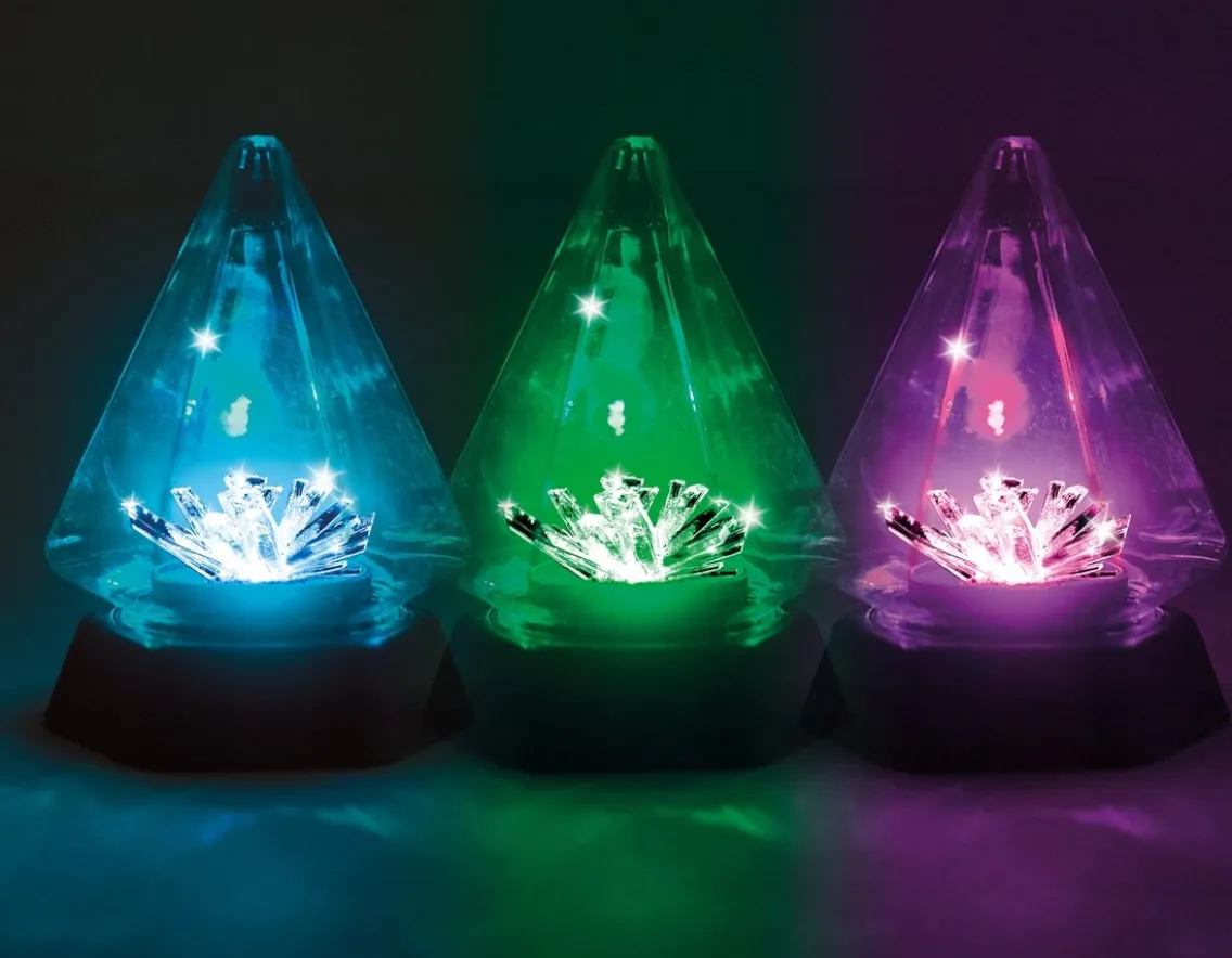 Science|Age 11-Brainstorm Light Up Crystal Lab - Grow in just 7 days!