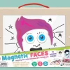 Creativity|Exclusive To Wicked Uncle-Fiesta Crafts Magnetic Faces - Fun Wooden Shapes