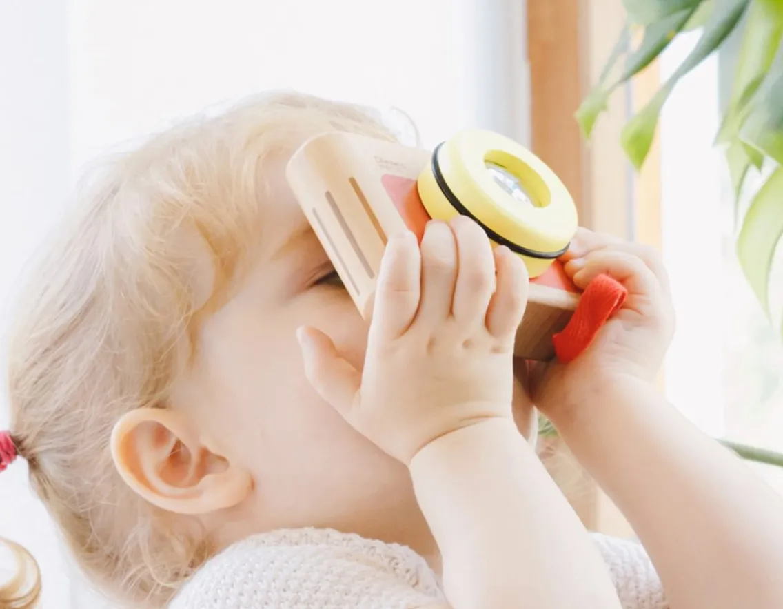 Wicked Fun|Wooden Toys-Classic World My First Camera - Get Snapping!