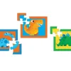 Dinosaurs|Puzzles-Crocodile Creek My First Dinosaur Puzzles - 3 in 1 Set