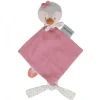 Sensory|Baby Girls-Nattou Penguin Doudou - Pink Soother