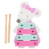 Sensory|Wooden Toys-Orange Tree Toys Pink Mouse Xylophone
