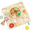 Puzzles|Wooden Toys-Classic World Pizza Puzzle - Imaginative Play