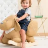 Wicked Fun|Wooden Toys-Nattou Plush Dog Rocker - from Belgium
