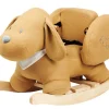 Wicked Fun|Wooden Toys-Nattou Plush Dog Rocker - from Belgium
