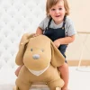 Wicked Fun|Wooden Toys-Nattou Plush Dog Rocker - from Belgium