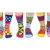 Fashion & Style|Wicked Fun-United Odd Socks Polka Face - Six Dotty Odd Socks!