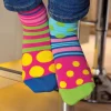 Fashion & Style|Wicked Fun-United Odd Socks Polka Face - Six Dotty Odd Socks!