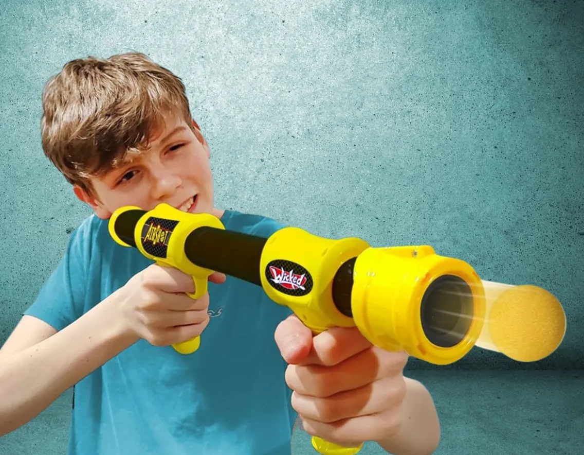 Adventurer|Exclusive To Wicked Uncle-Wicked Vision Pop Blast - Shoots Foam Balls 30 feet!