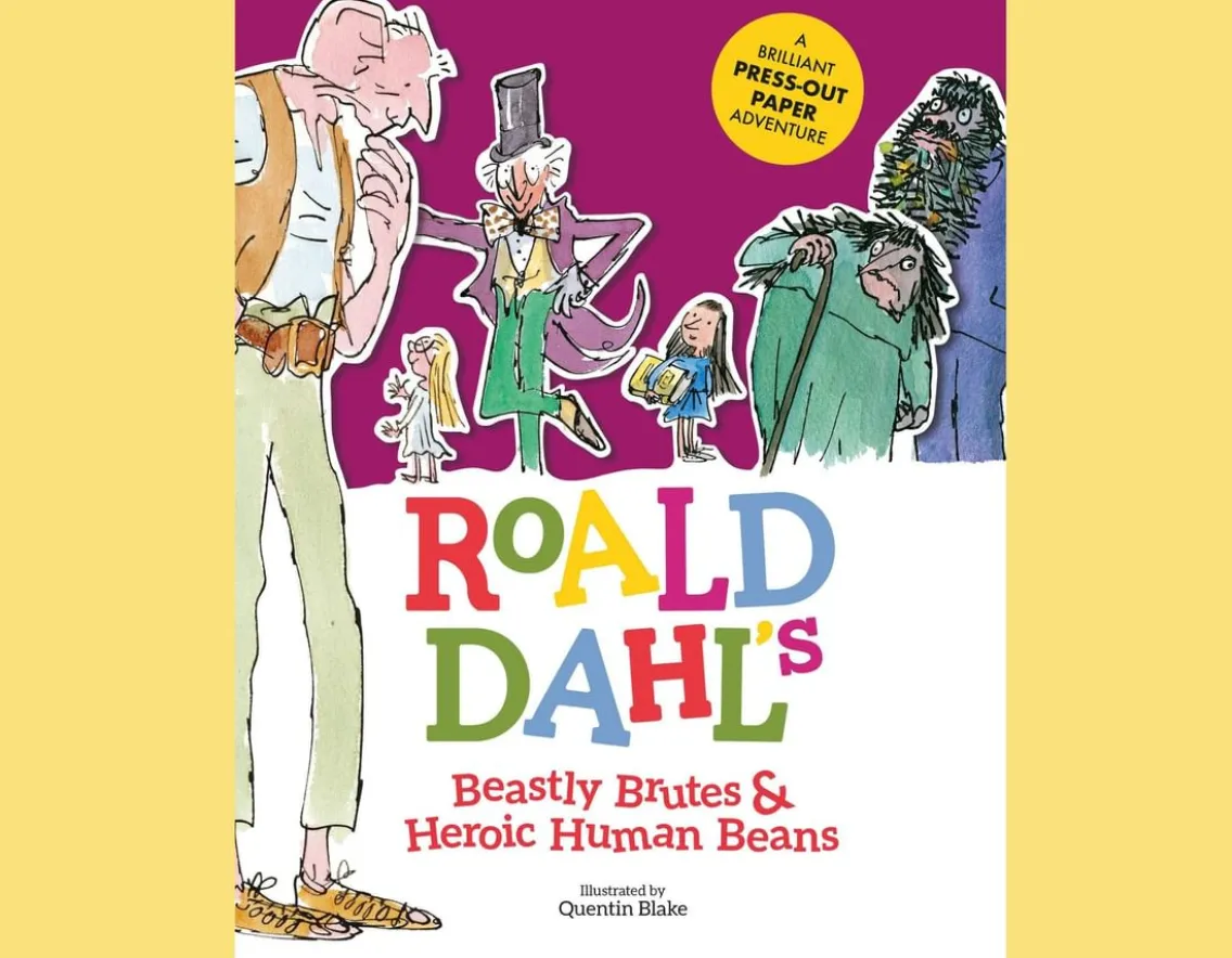 Games|Age 8-Carlton Books Roald Dahl's Beastly Brutes & Heroic Human Beans