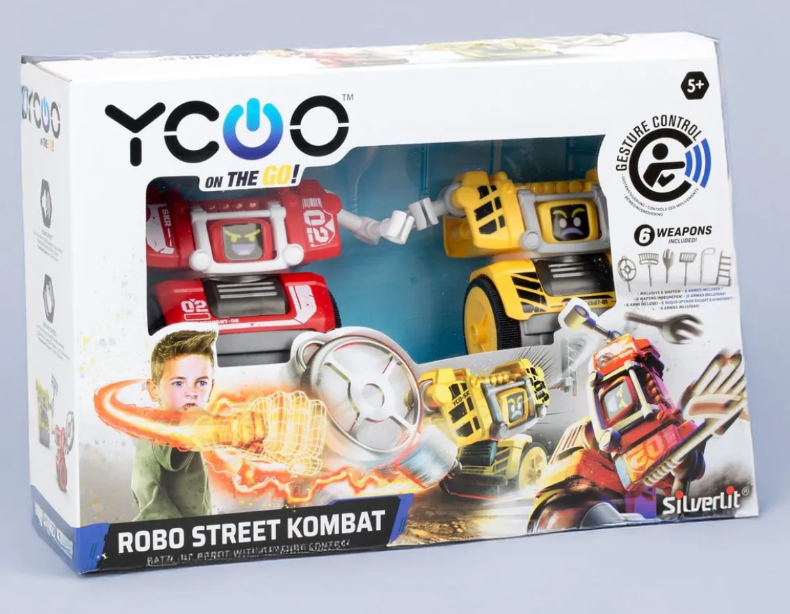 Wicked Fun|Age 5-Silverlit Robo Street Kombat - Gesture Control